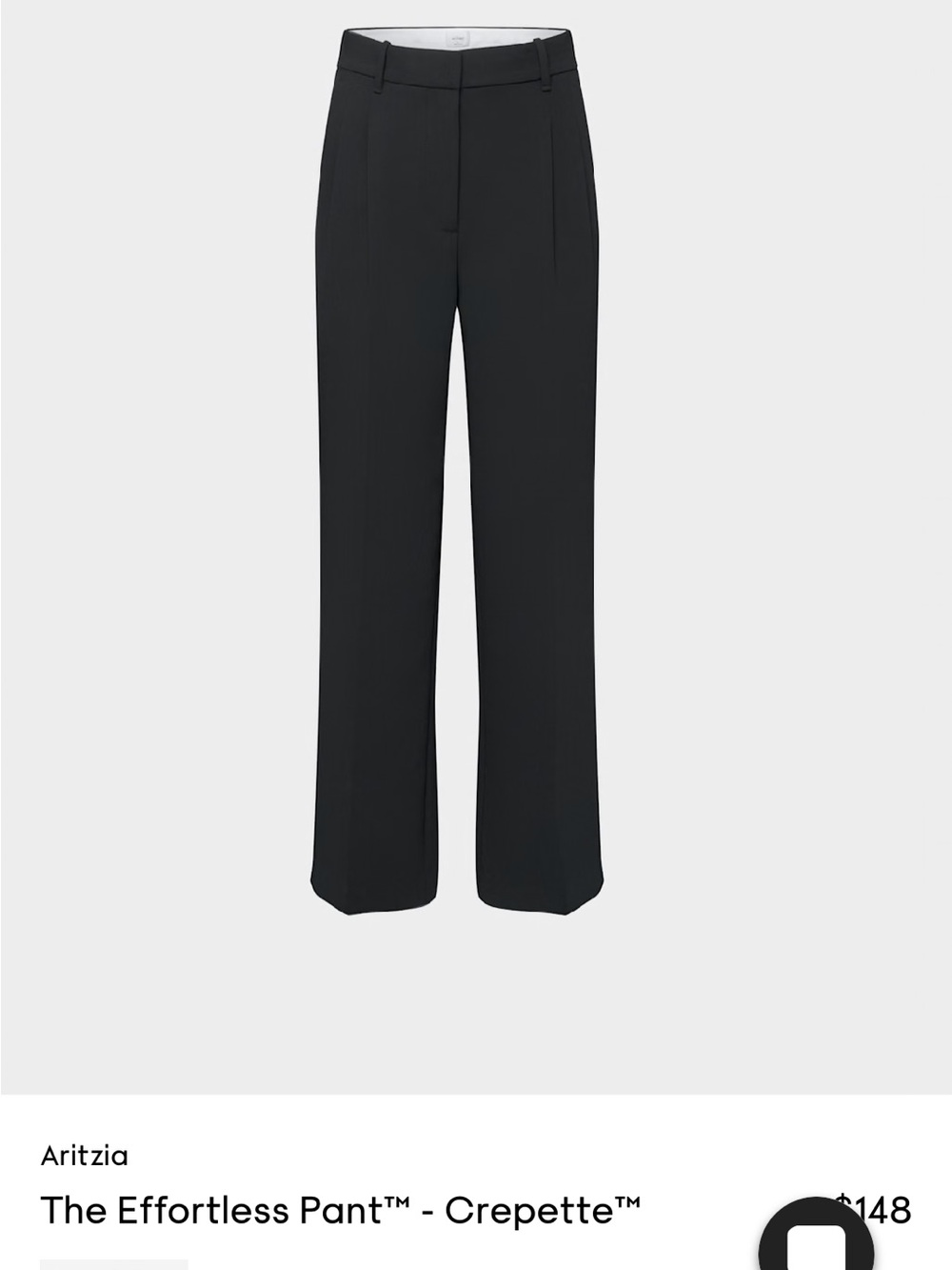 Aritzia The Effortless Pant™ - Crepette™


Size 2, Black
